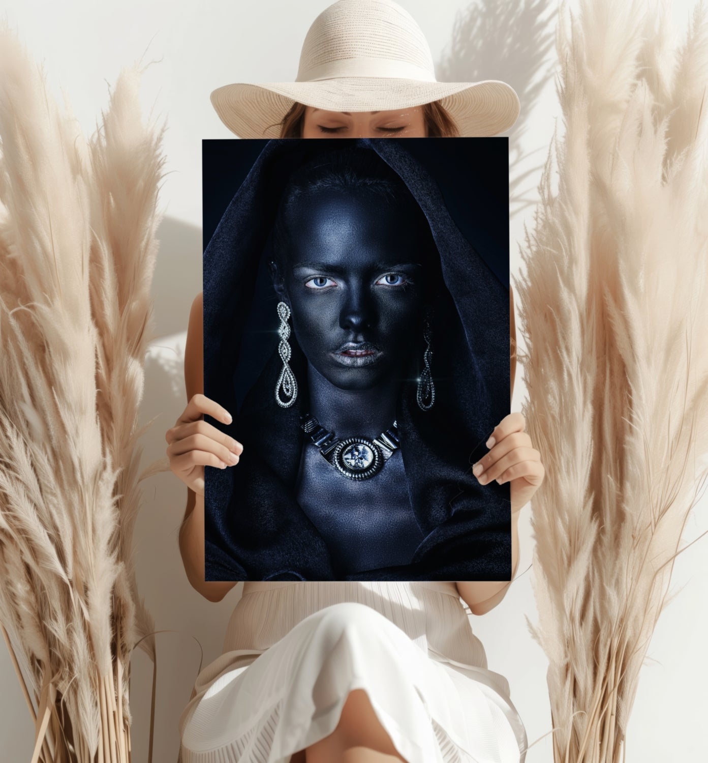 Woman Aluminum Print.