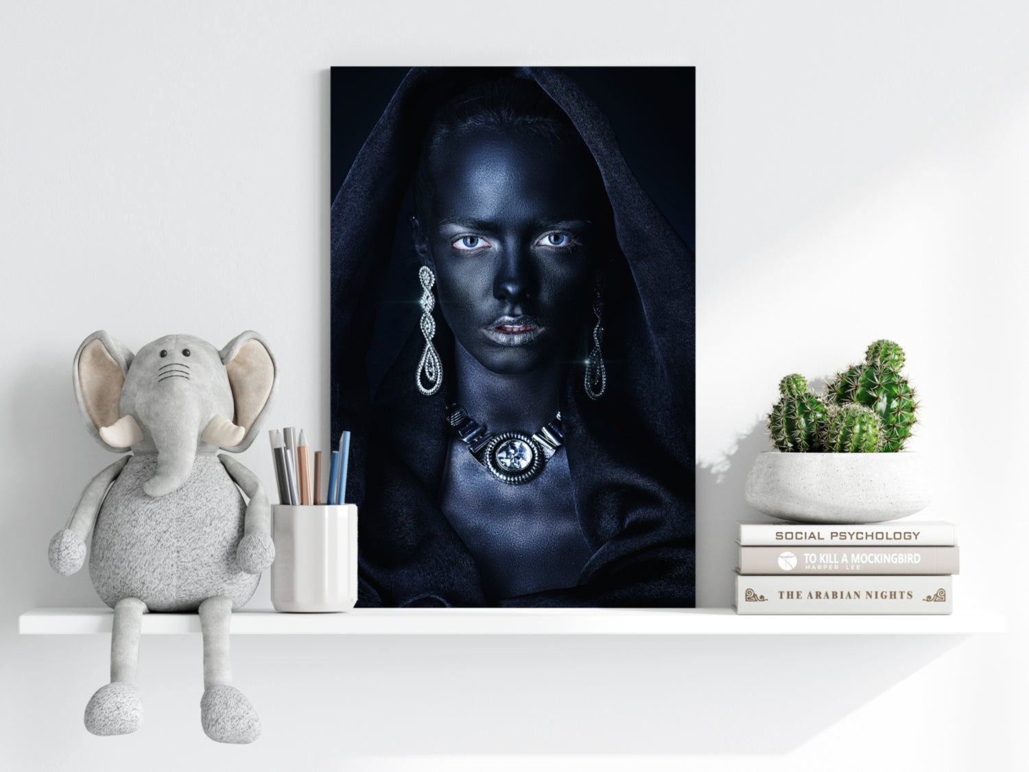 Woman Aluminum Print.