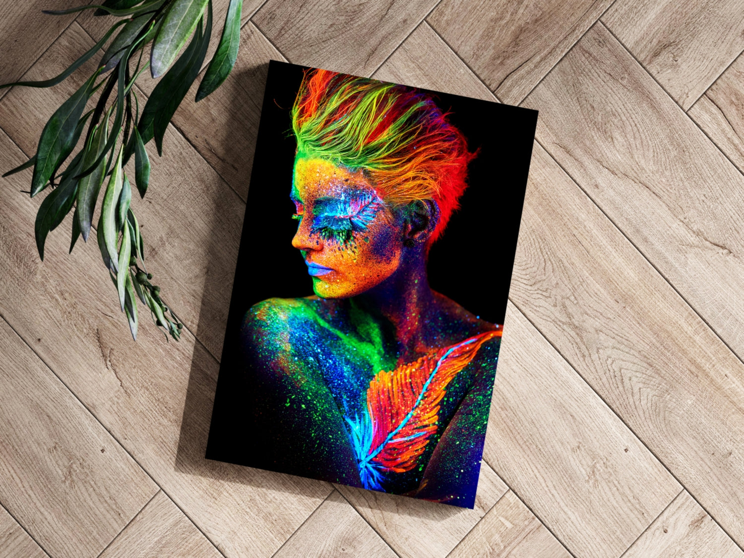 Woman Aluminum Print.