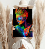 Woman Aluminum Print