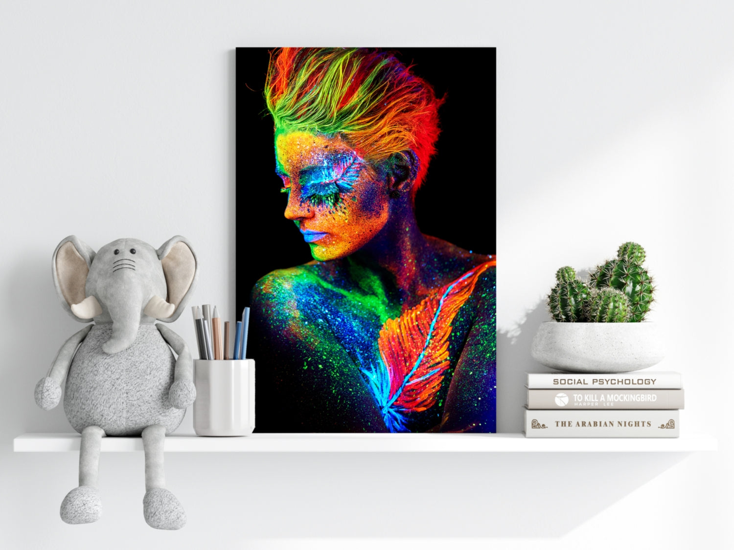 Woman Aluminum Print.