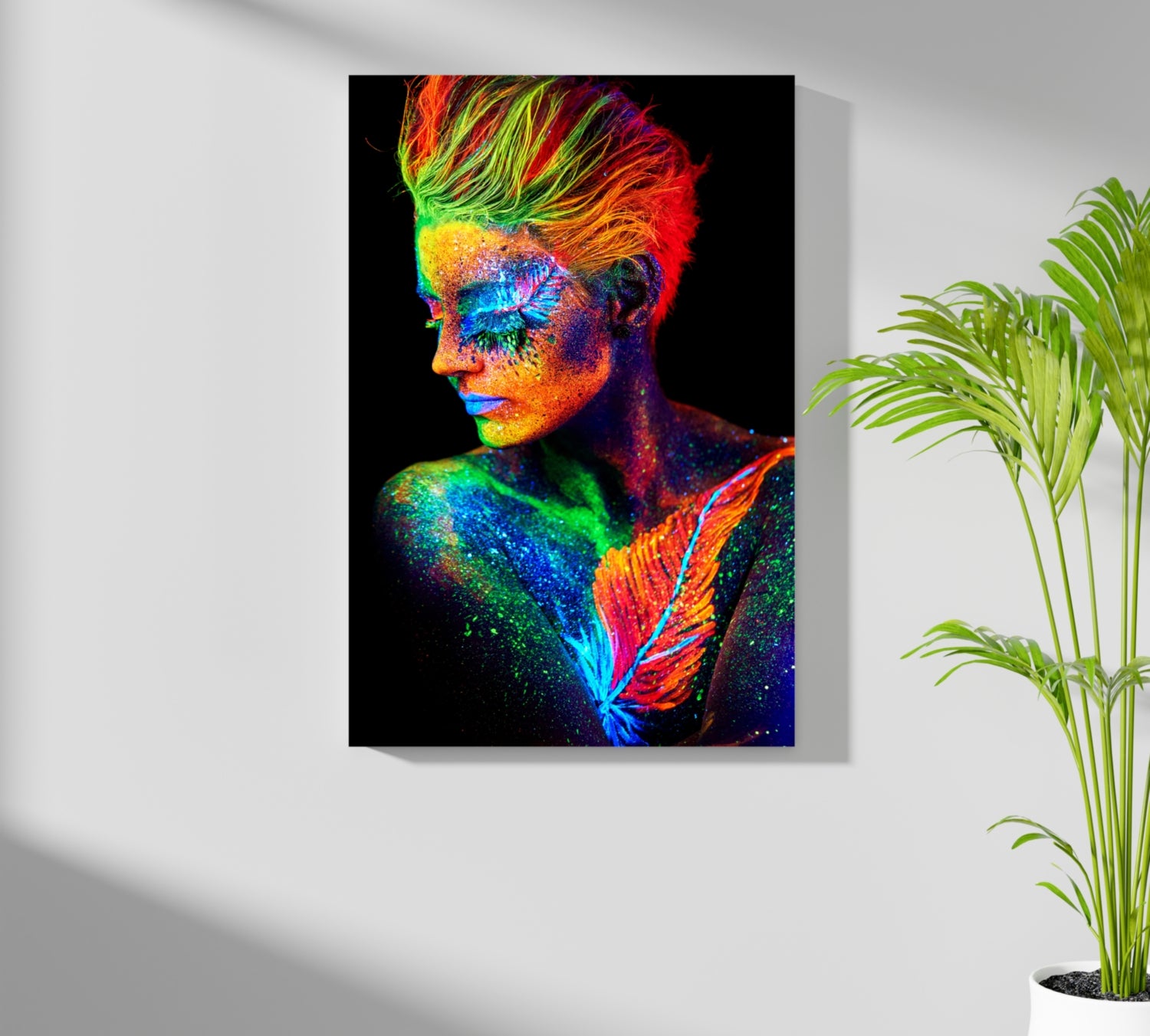 Woman Aluminum Print.