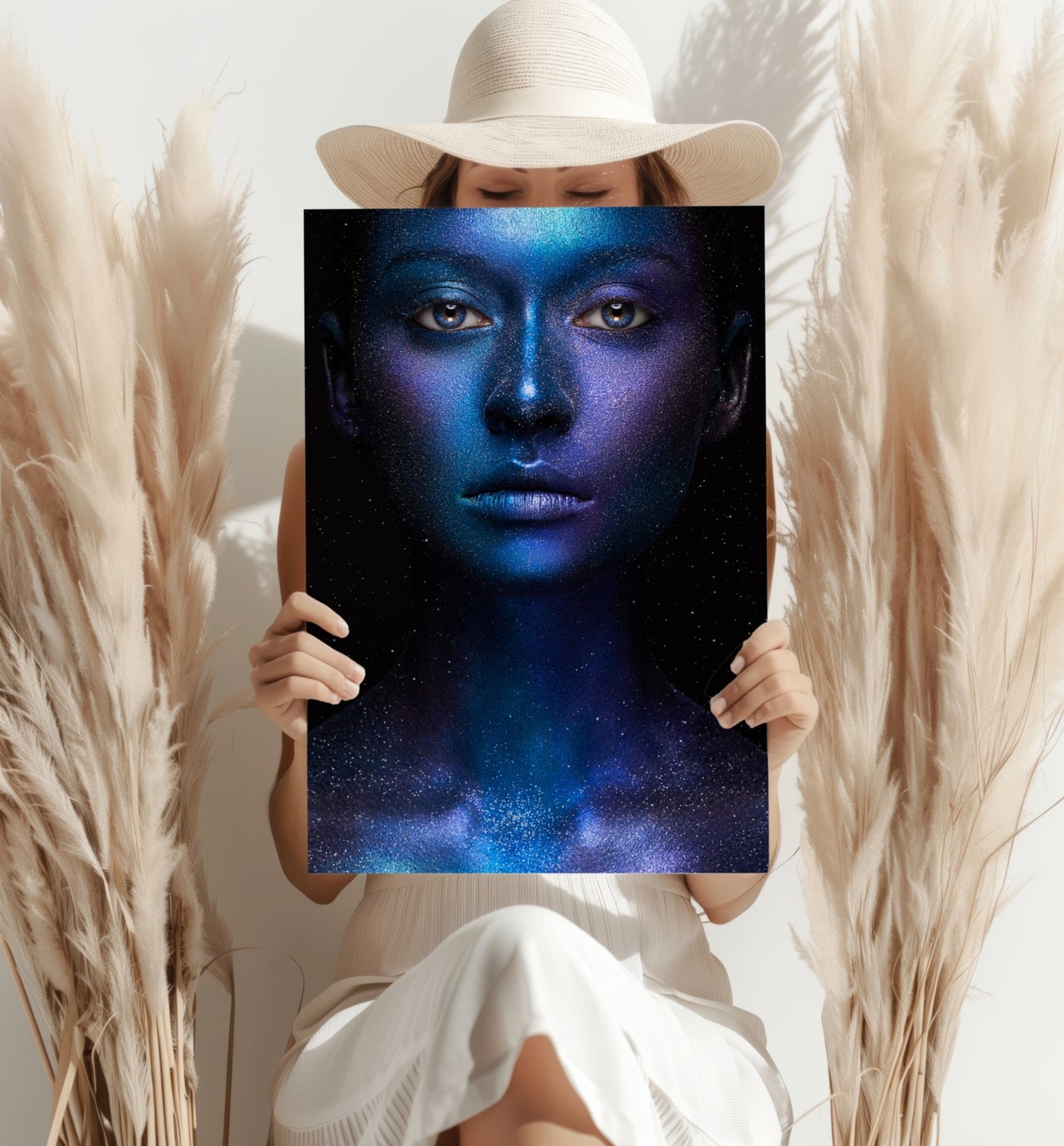 Woman Aluminum Print.