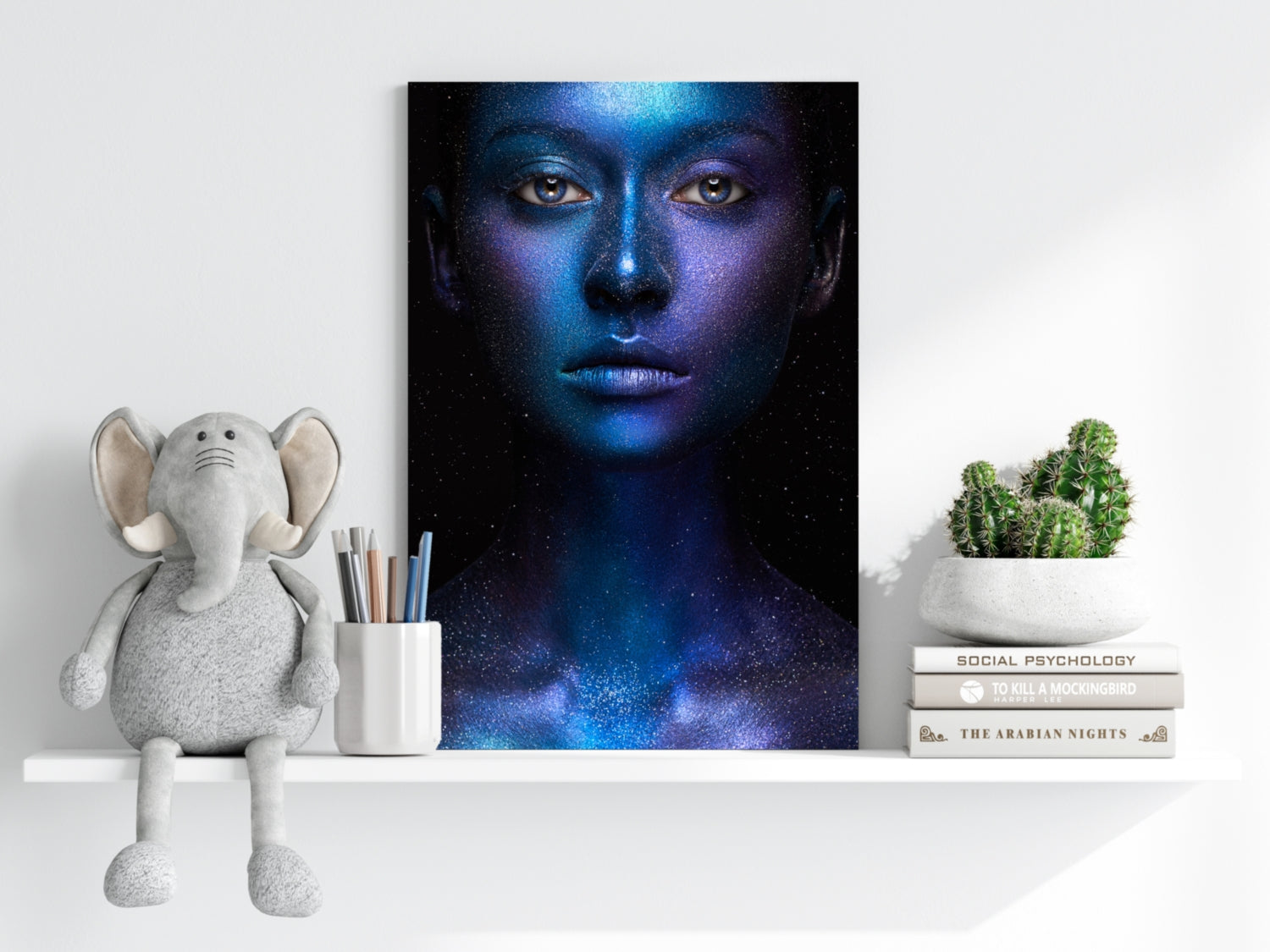 Woman Aluminum Print.