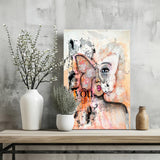 Love Butterfly Aluminum Print