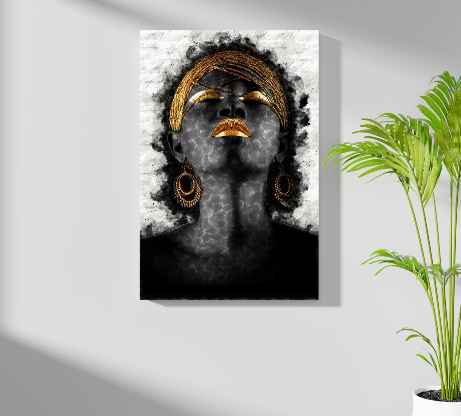 Woman Aluminum Print.