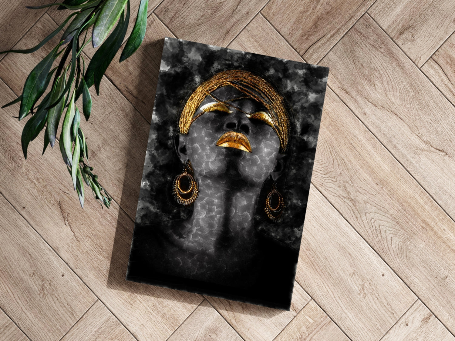 Woman Aluminum Print.