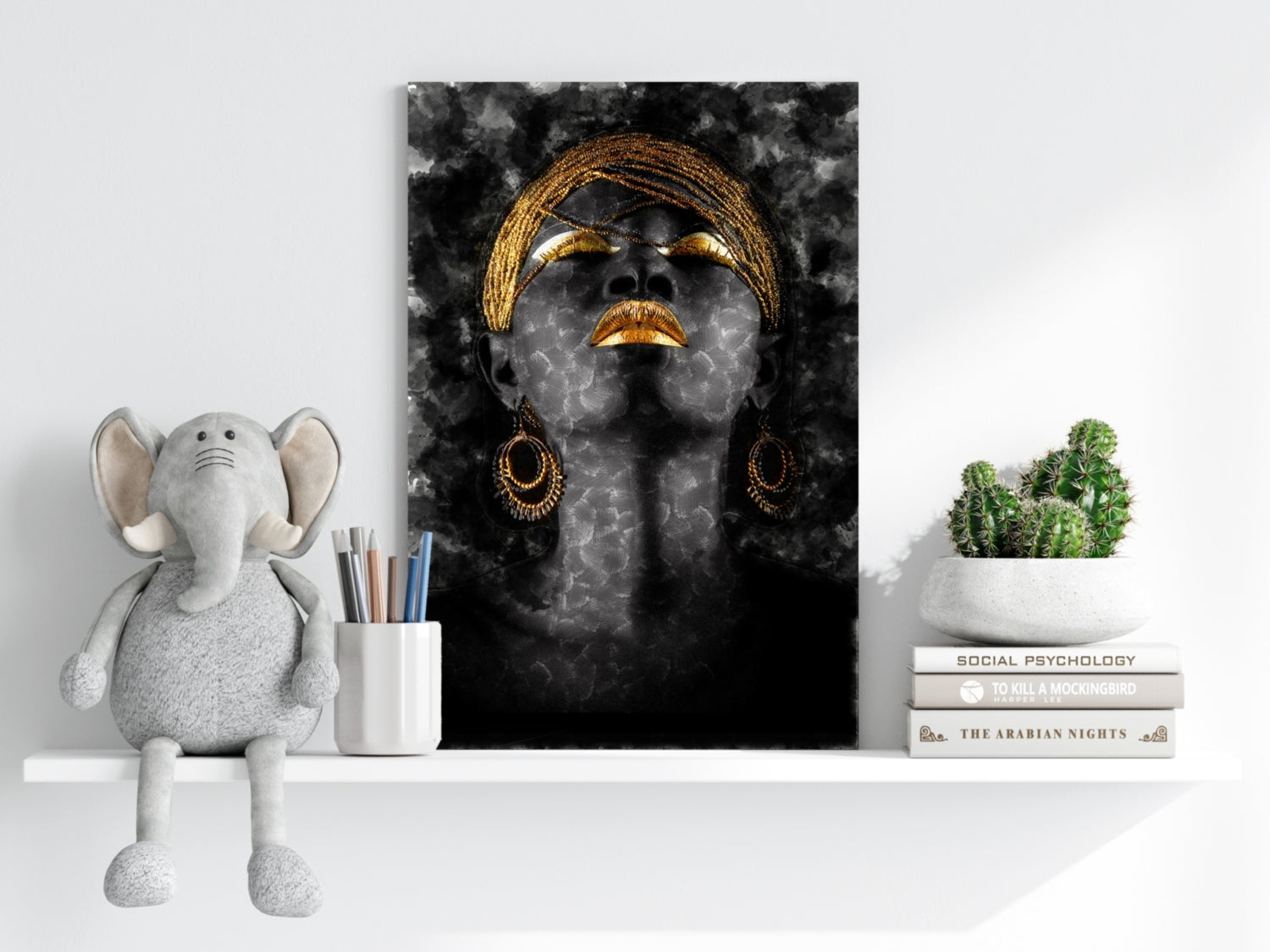 Woman Aluminum Print.