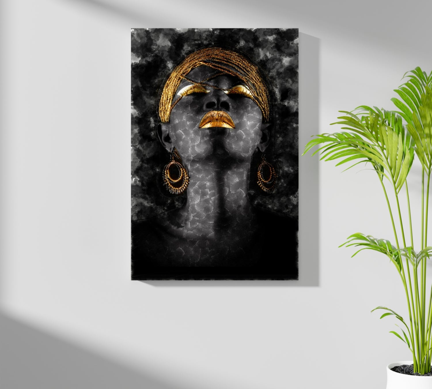 Woman Aluminum Print.