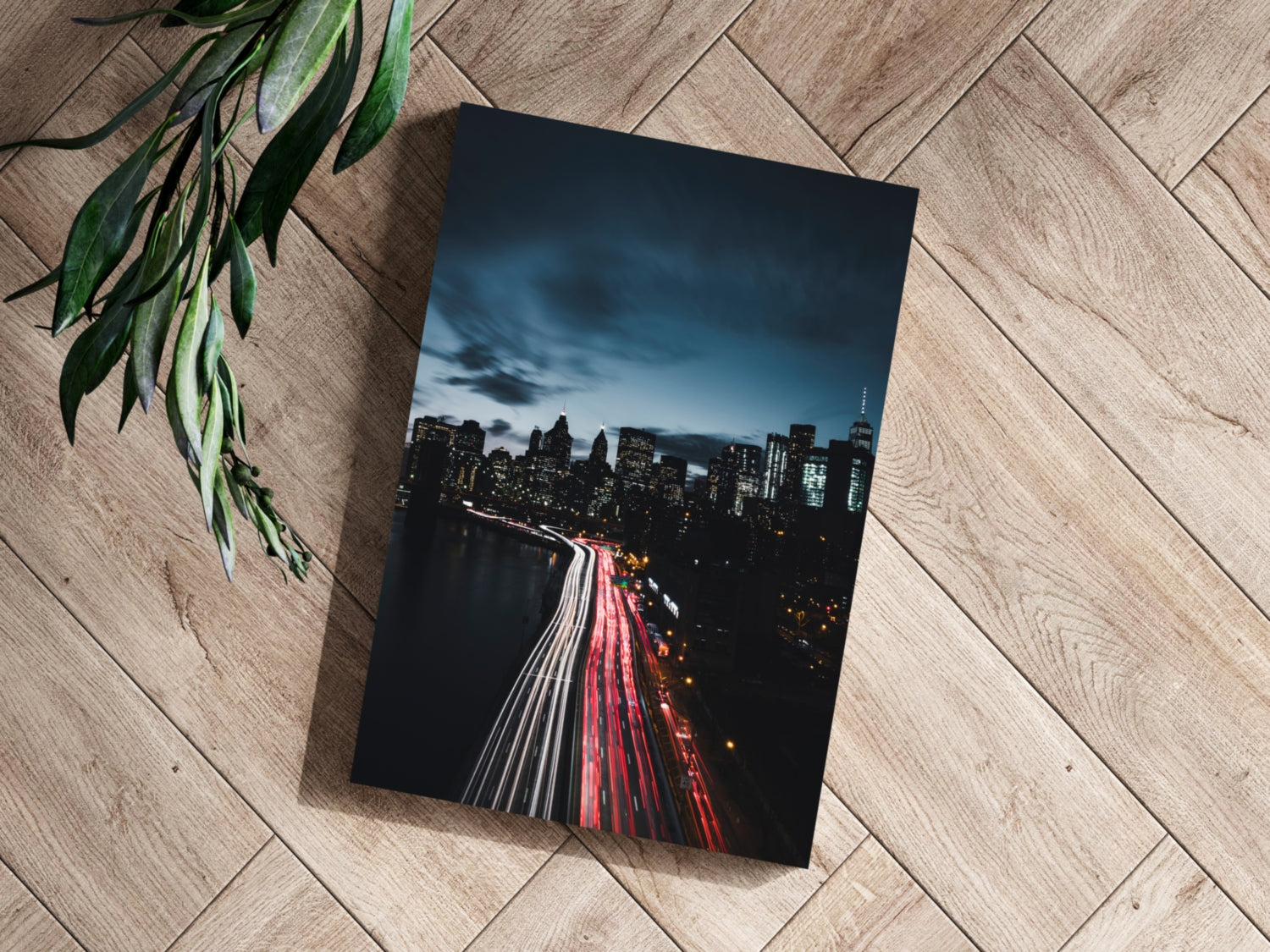 City Aluminum Print.