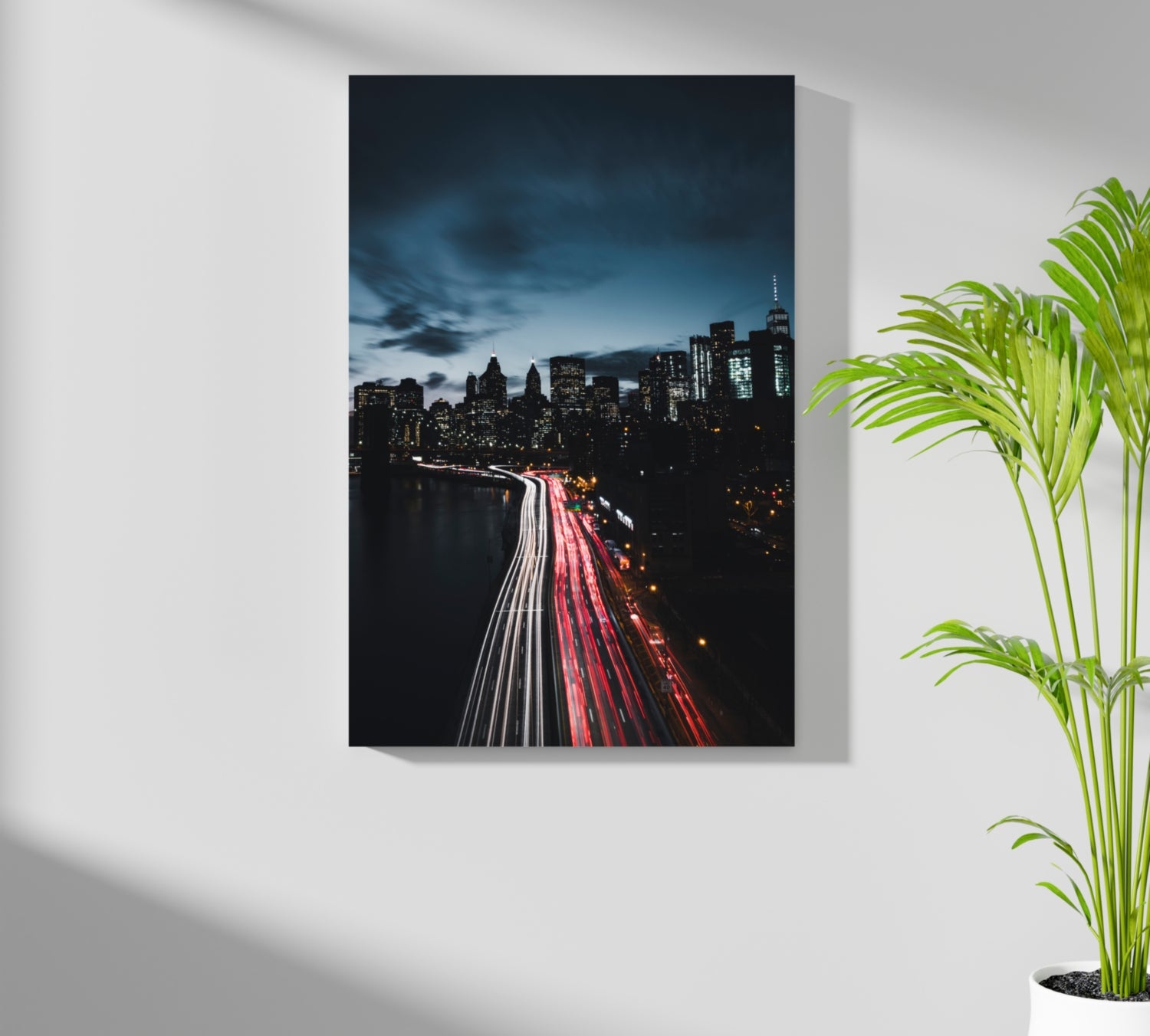 City Aluminum Print.