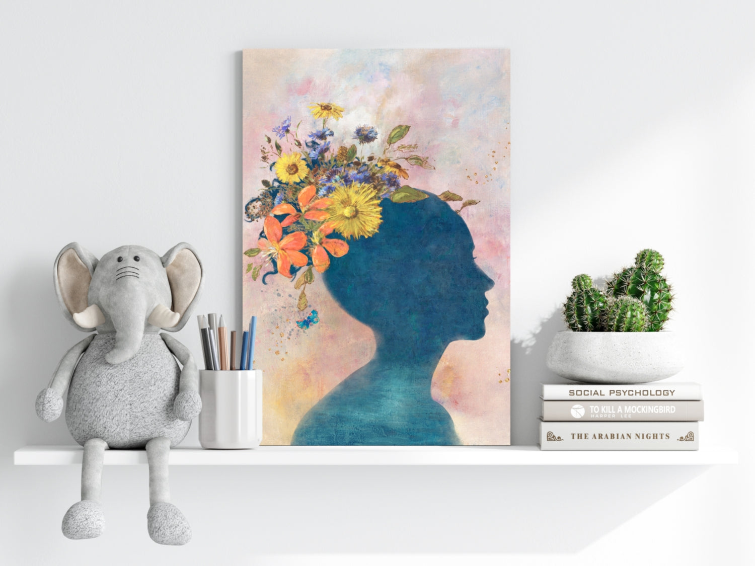 Woman Aluminum Print.