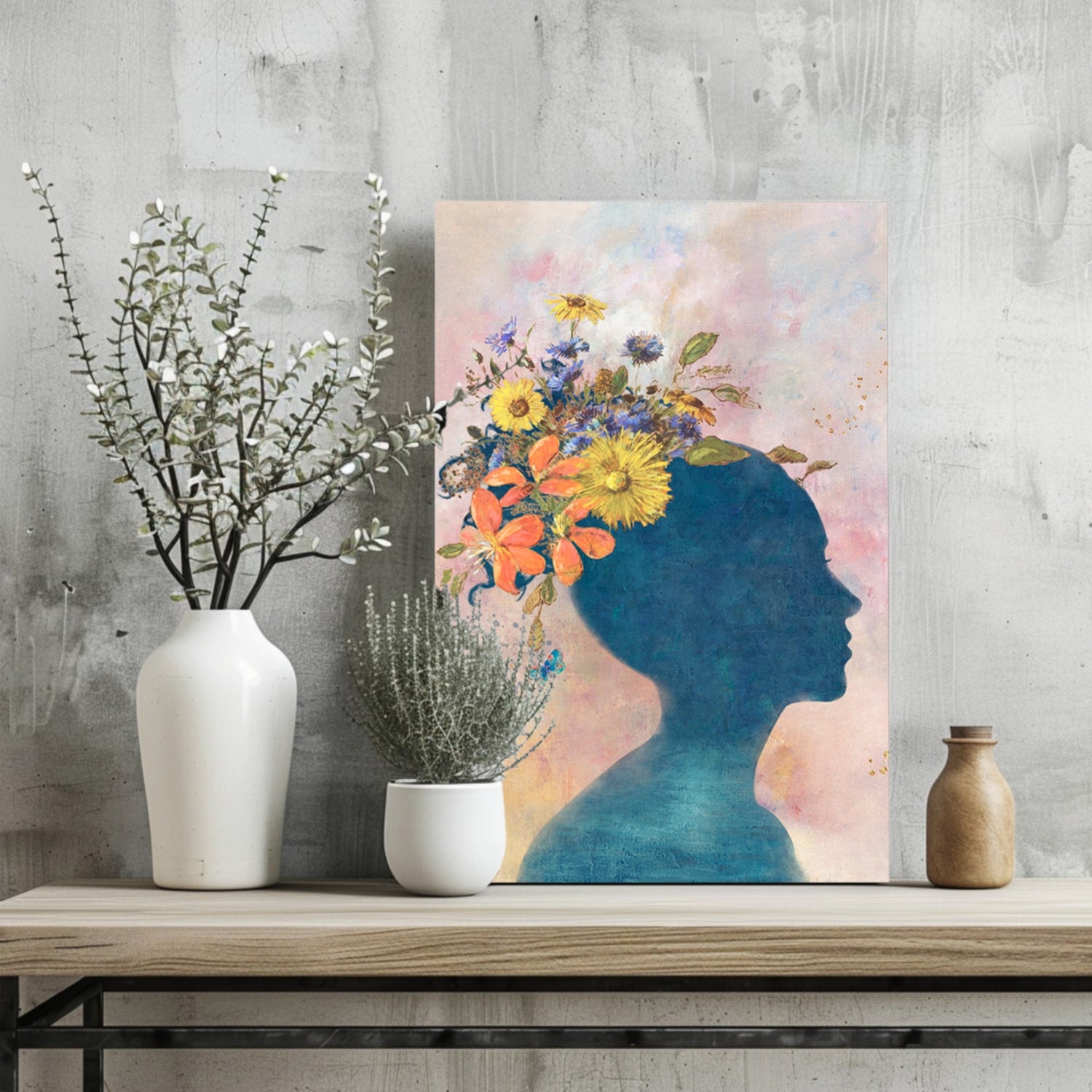 Woman Aluminum Print.