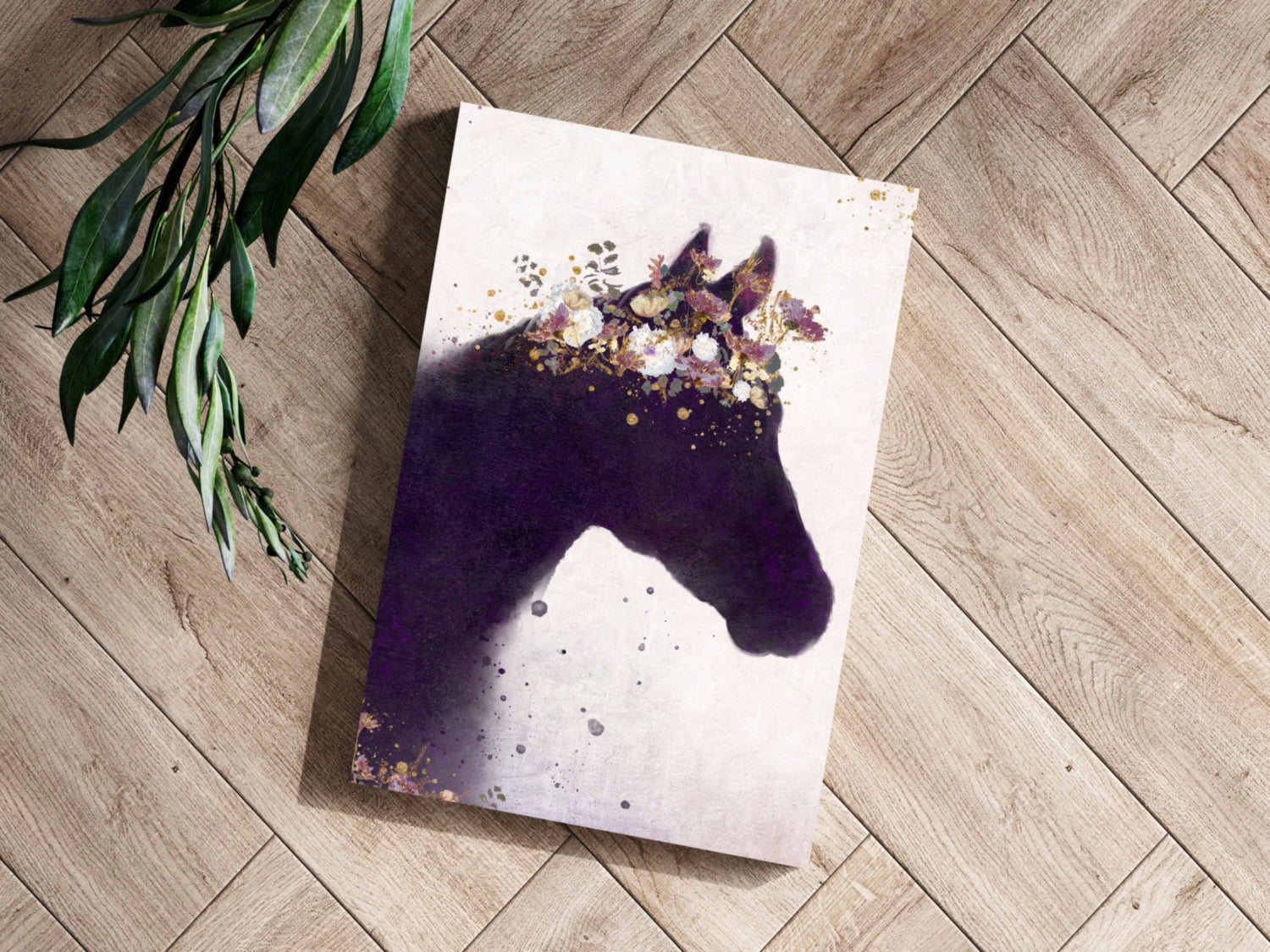 Horse Aluminum Print.