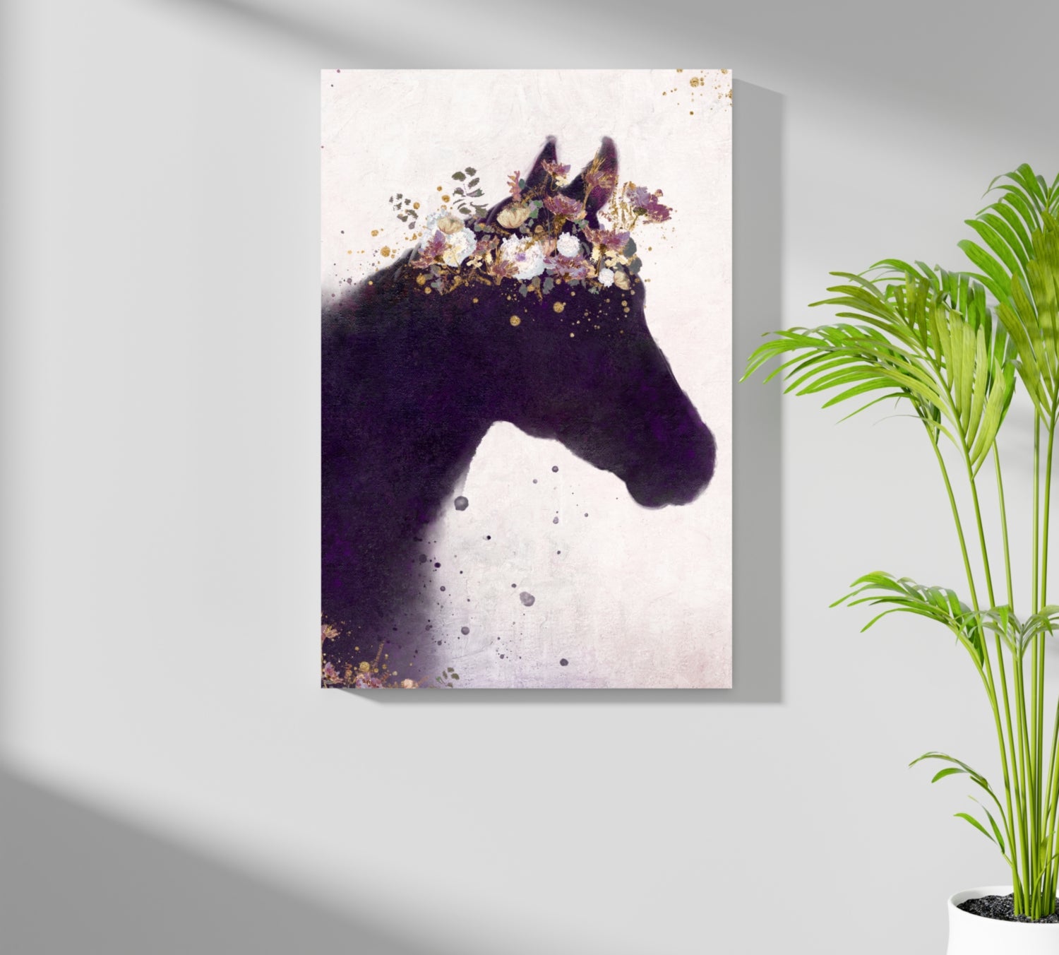 Horse Aluminum Print.