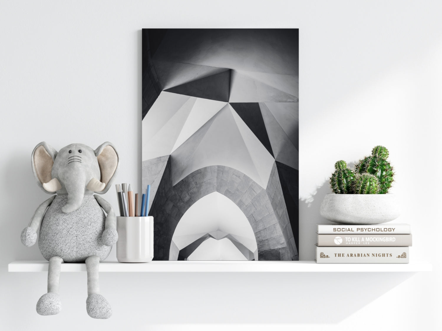 Architecture Aluminum Print.