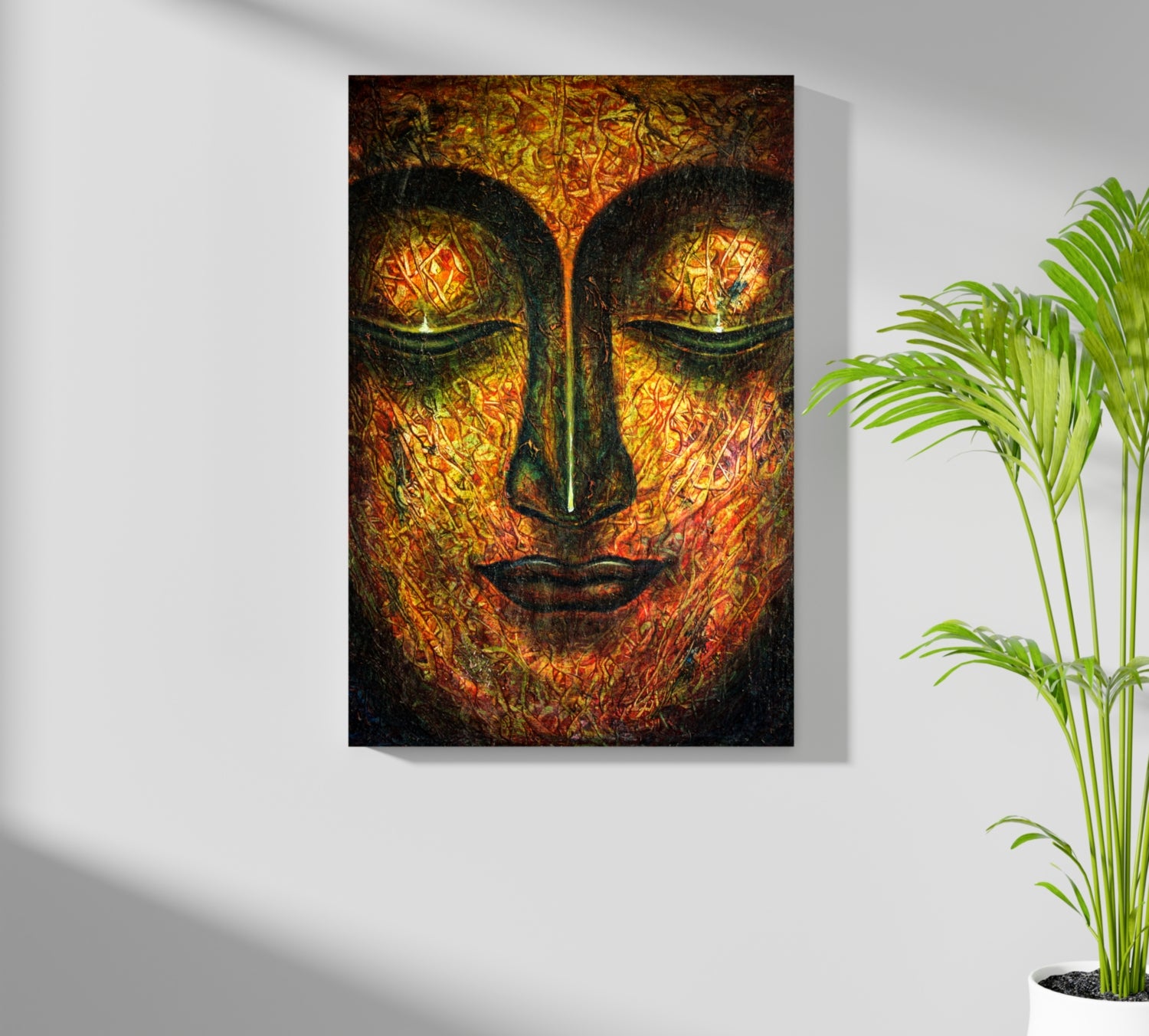 Buddha Aluminum Print.