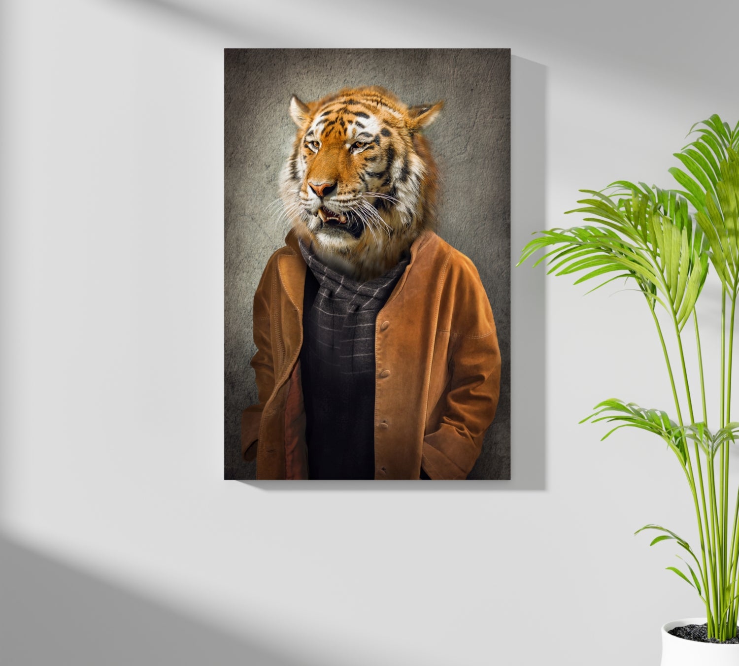 Tiger Aluminum Print.