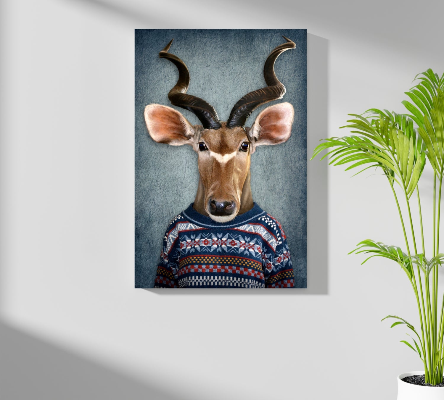 Antilope Aluminum Print.