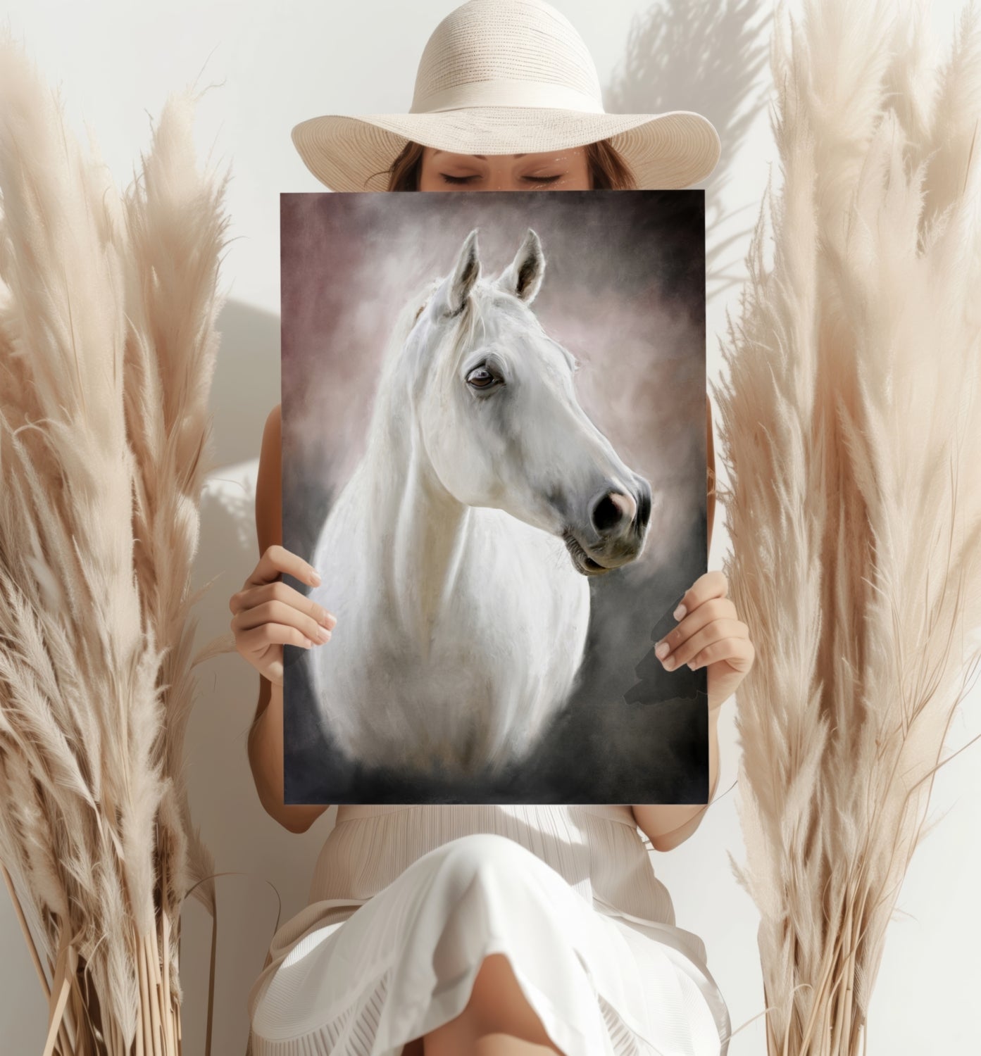 Horse Aluminum Print.