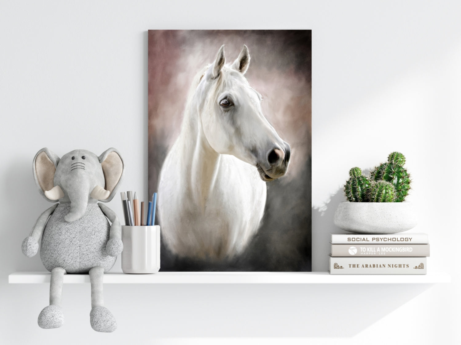 Horse Aluminum Print.