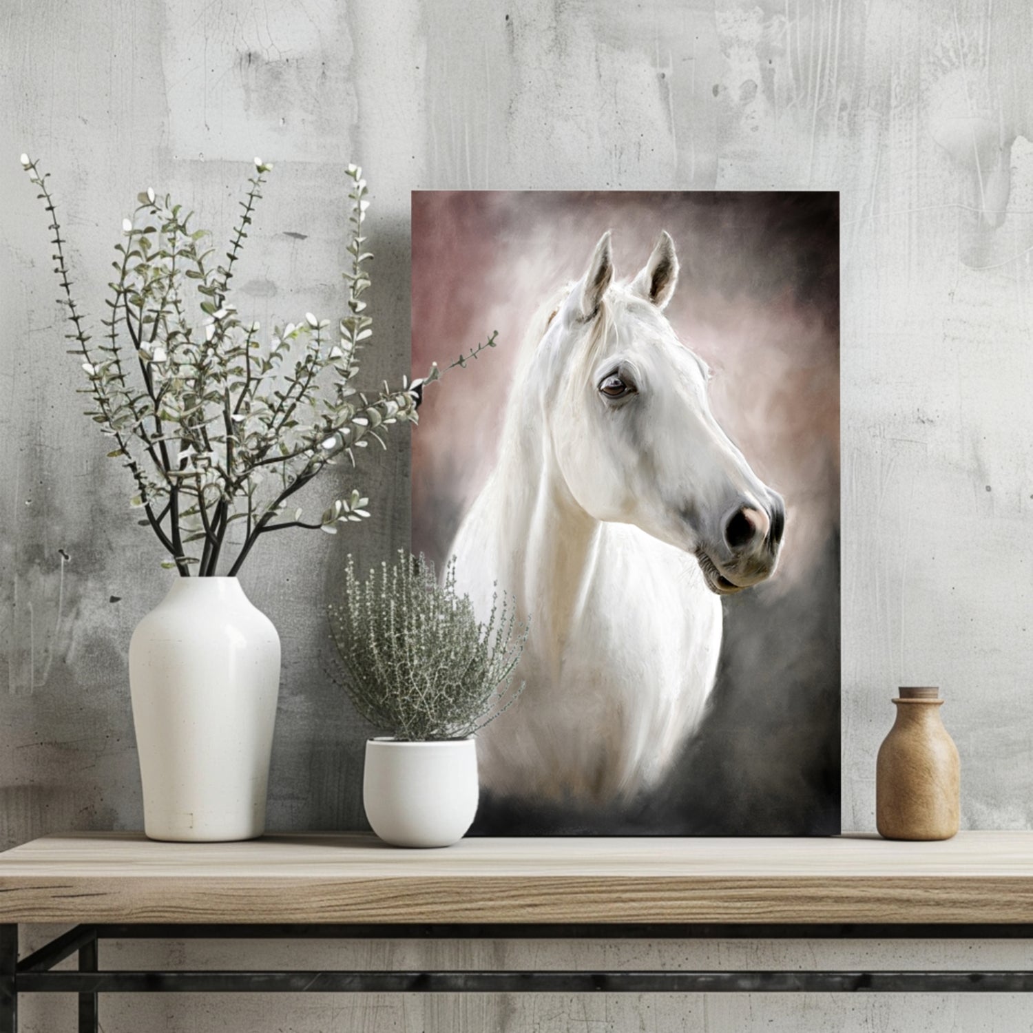 Horse Aluminum Print.