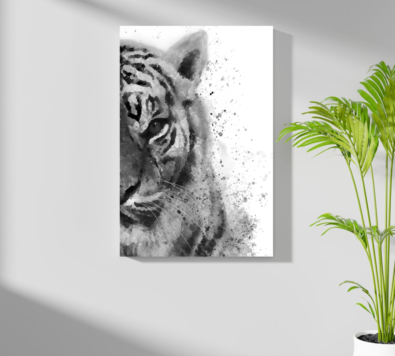 Tiger Aluminum Print.