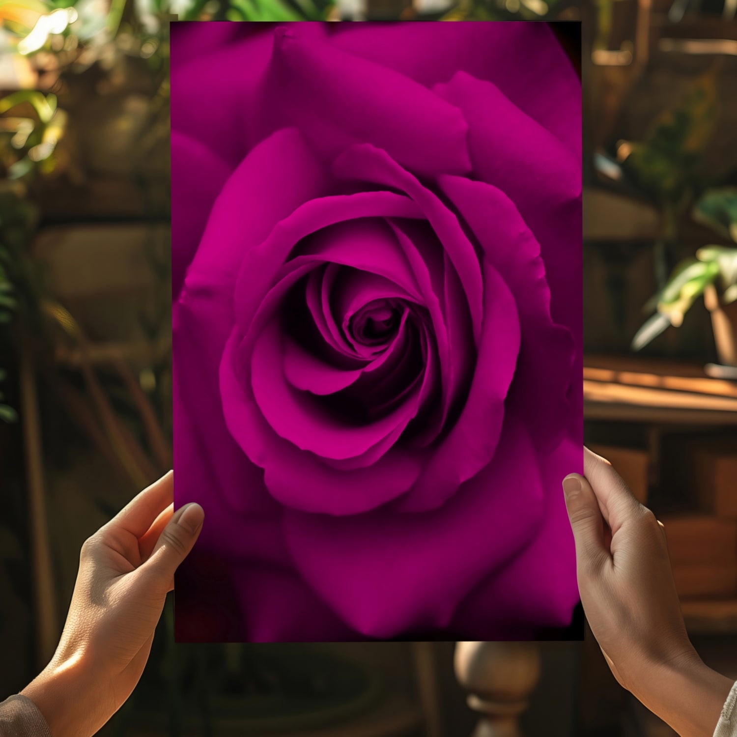 Rose Aluminum Print.