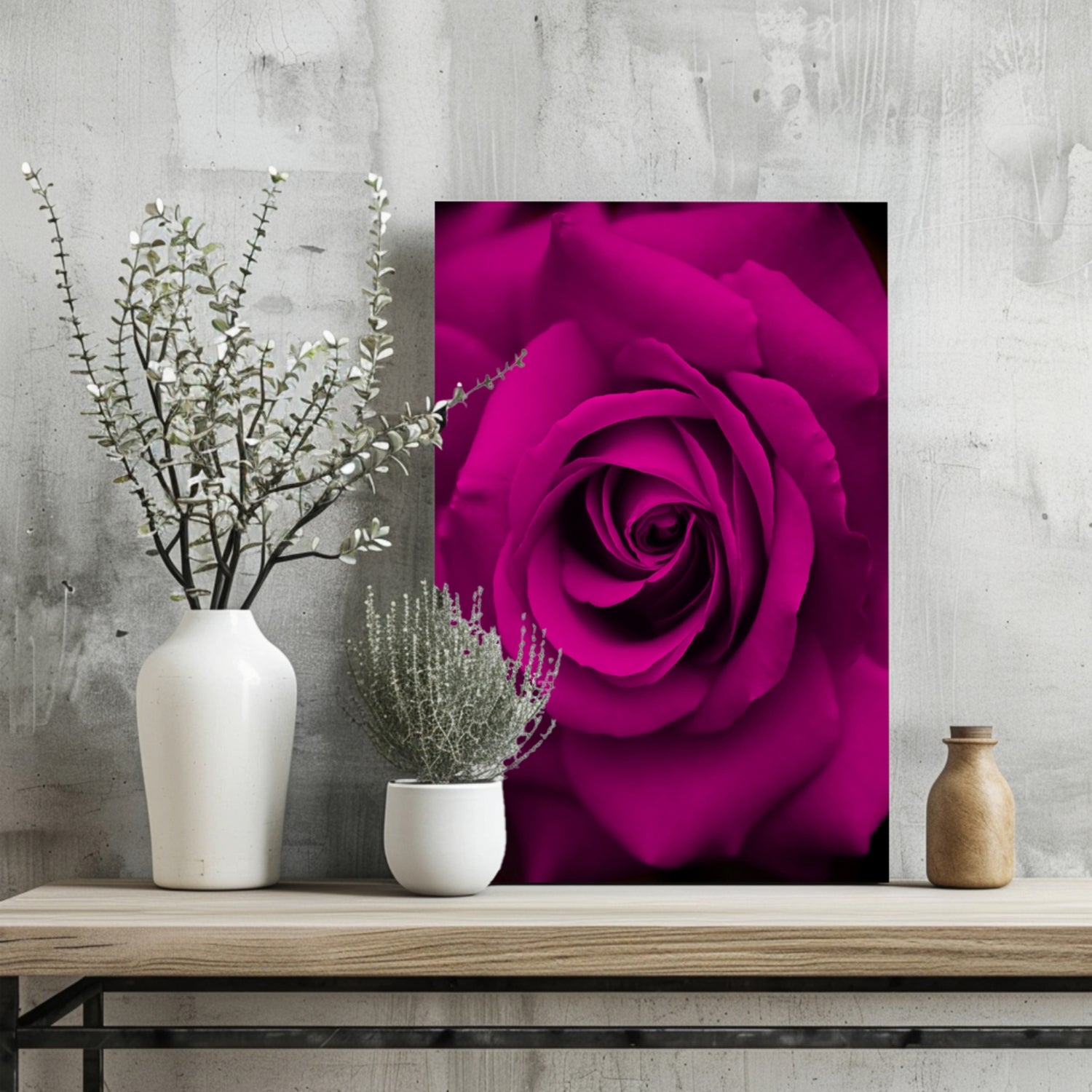 Rose Aluminum Print.