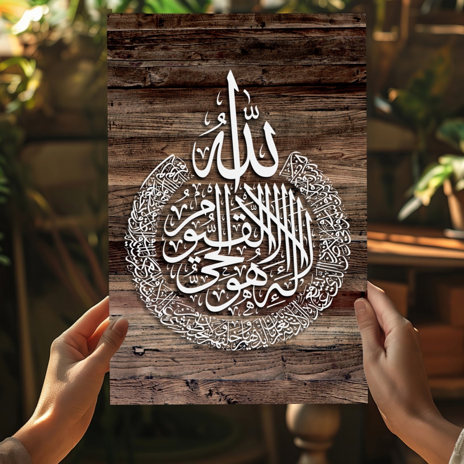 Islamic Art Aluminum Print.