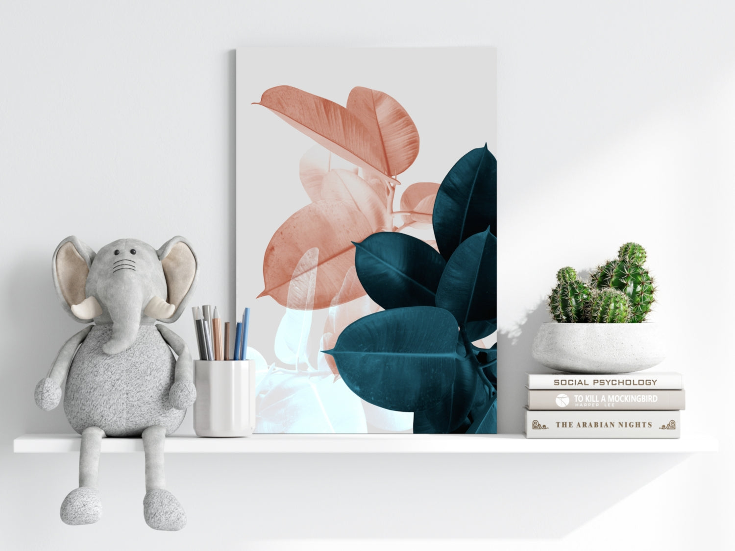 Leaves Aluminum Print.