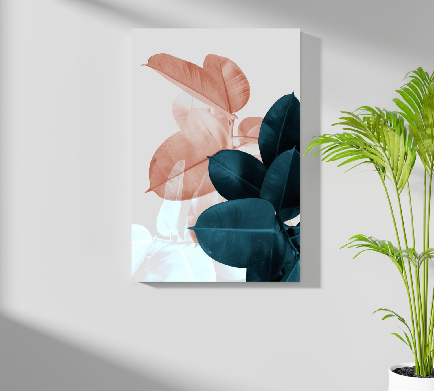 Leaves Aluminum Print.