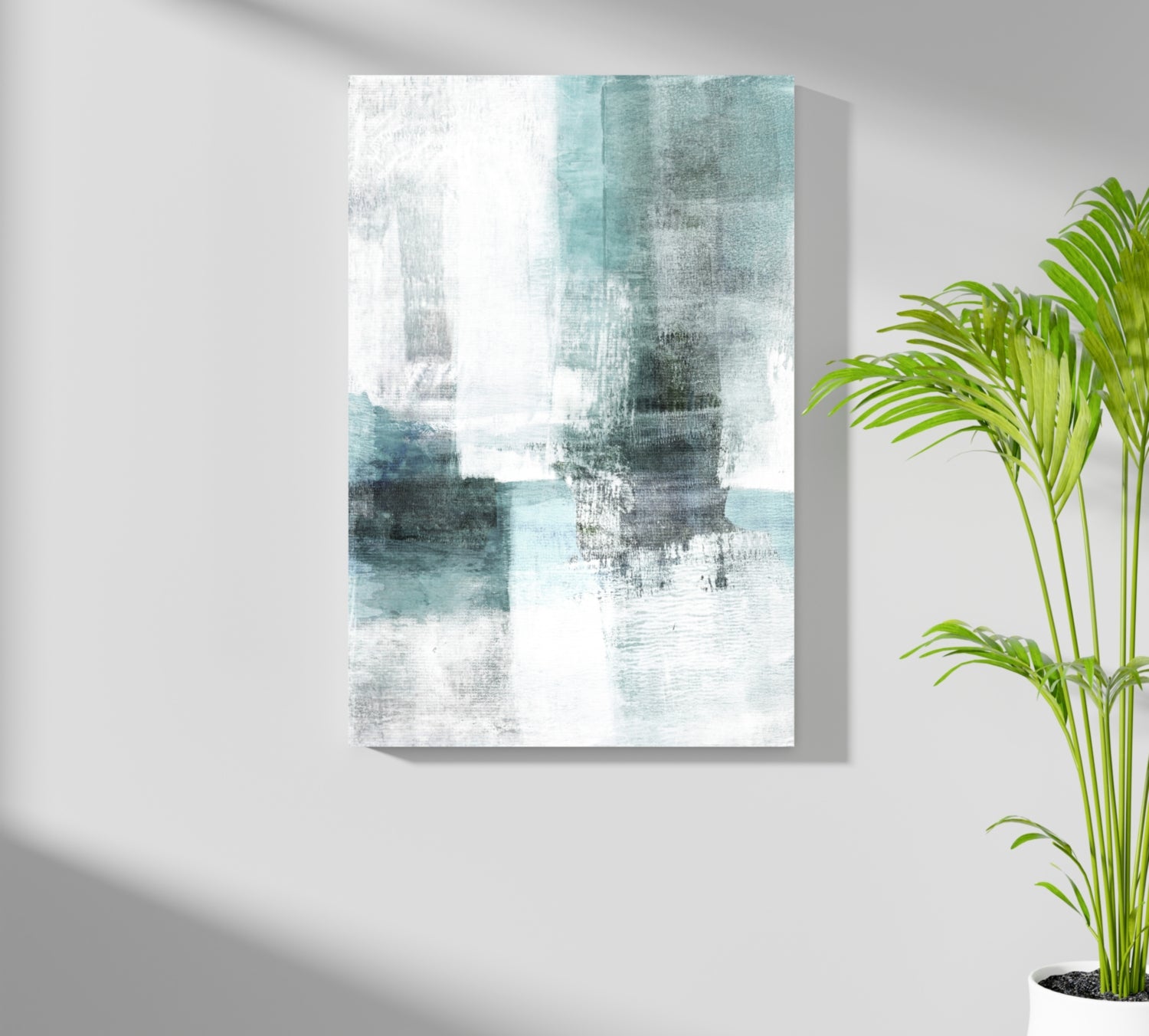 Abstract Aluminum Print.