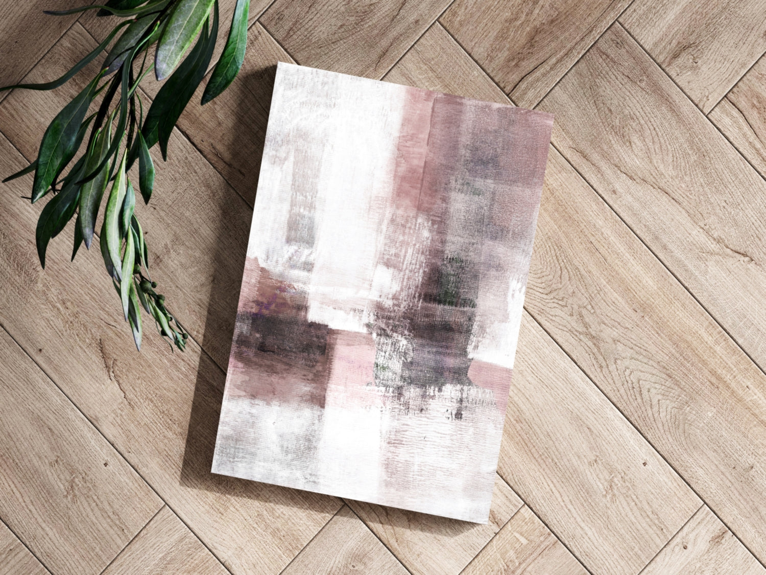 Abstract Aluminum Print.