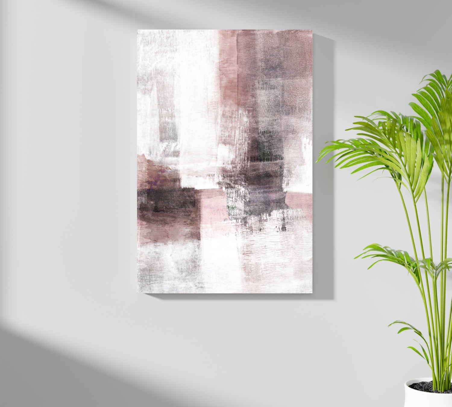 Abstract Aluminum Print.