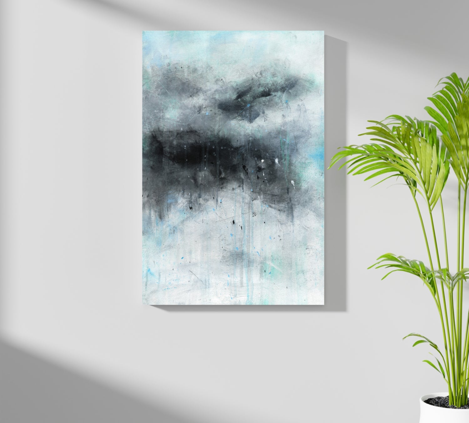 Abstract Aluminum Print.