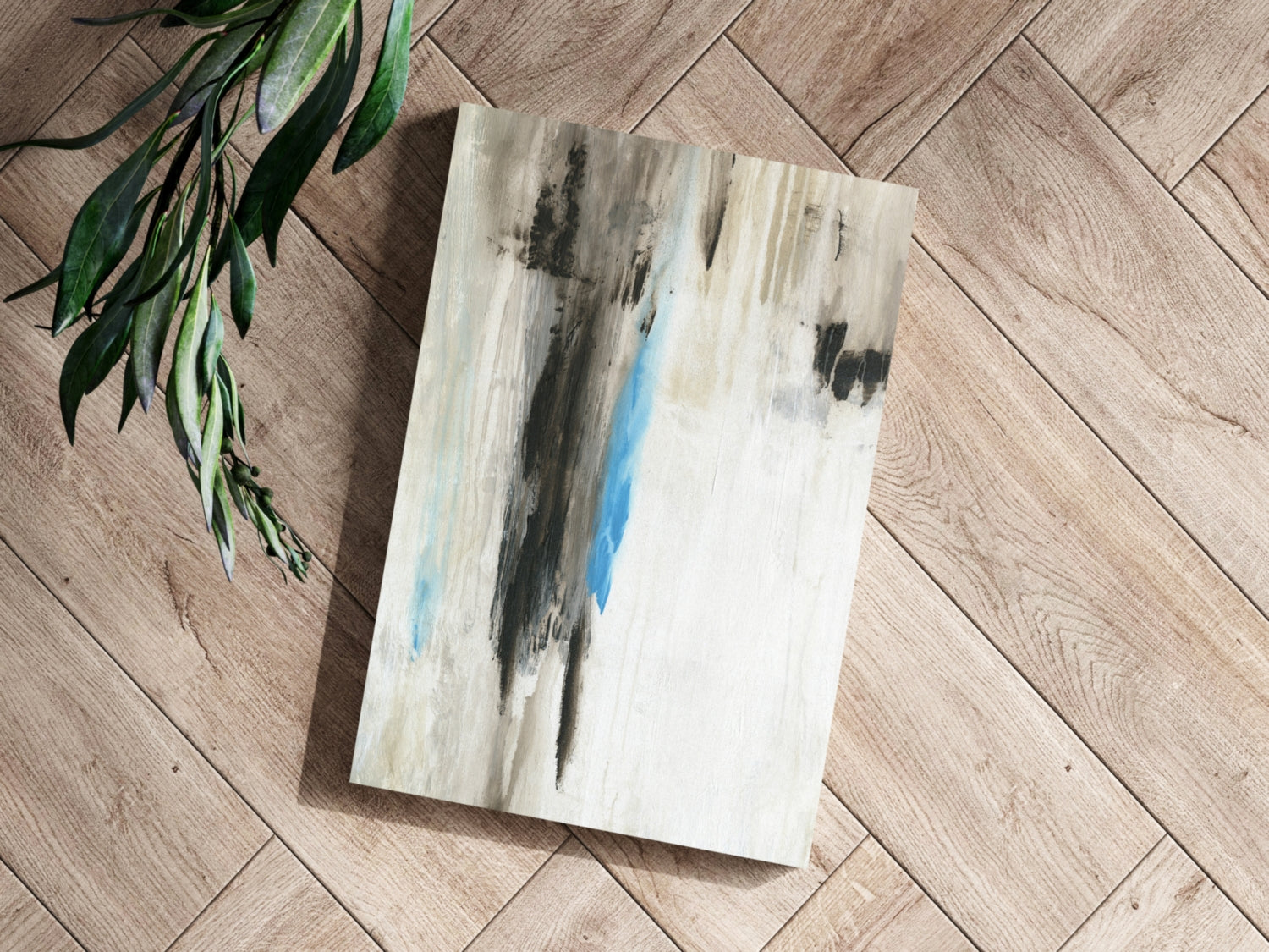 Abstract Aluminum Print.