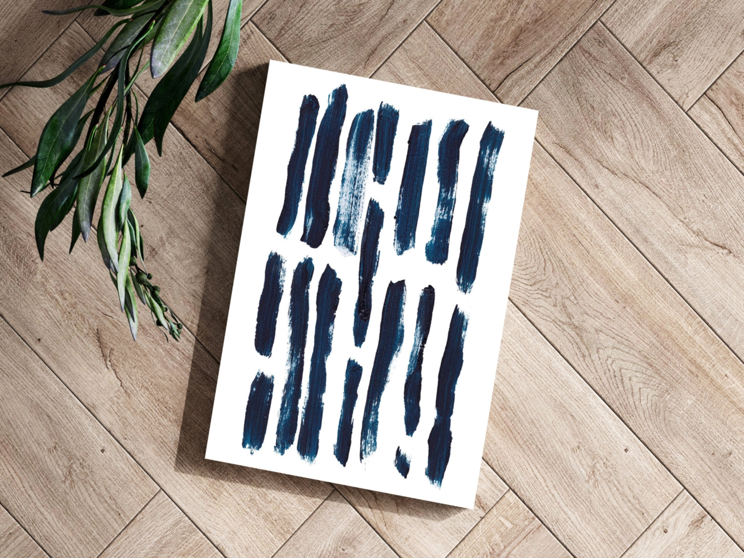 Abstract Lines Aluminum Print.