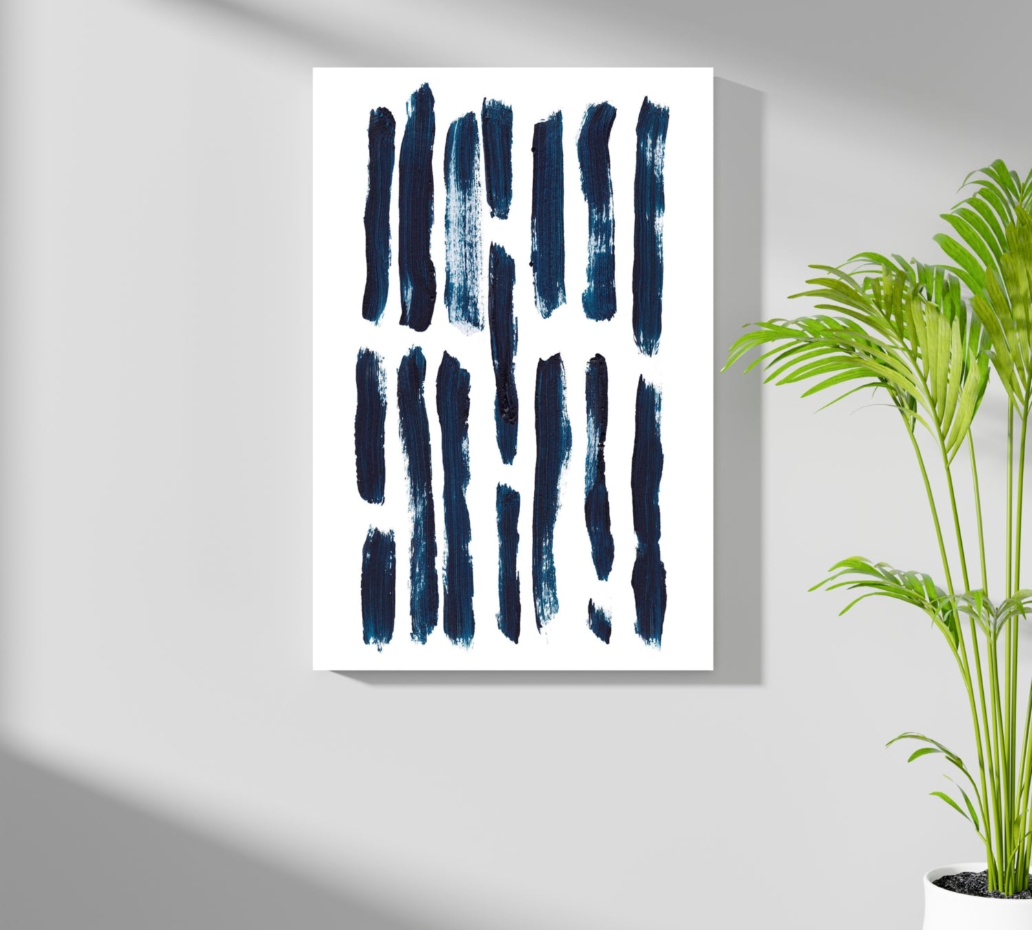 Abstract Lines Aluminum Print.