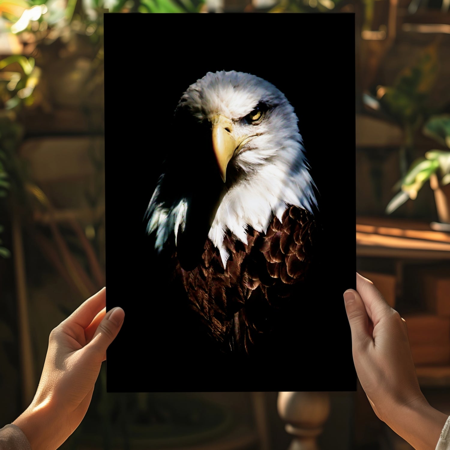 Eagle Aluminum Print.