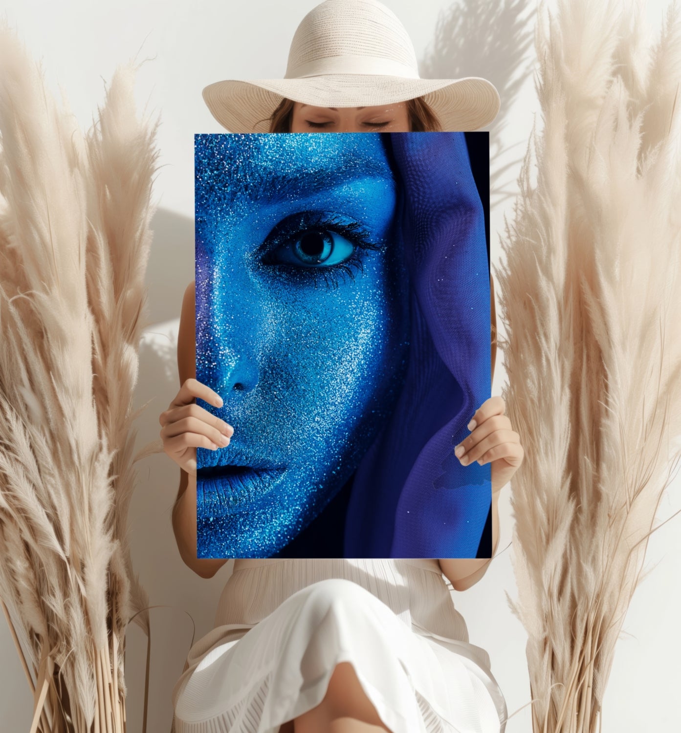 Woman Aluminum Print.