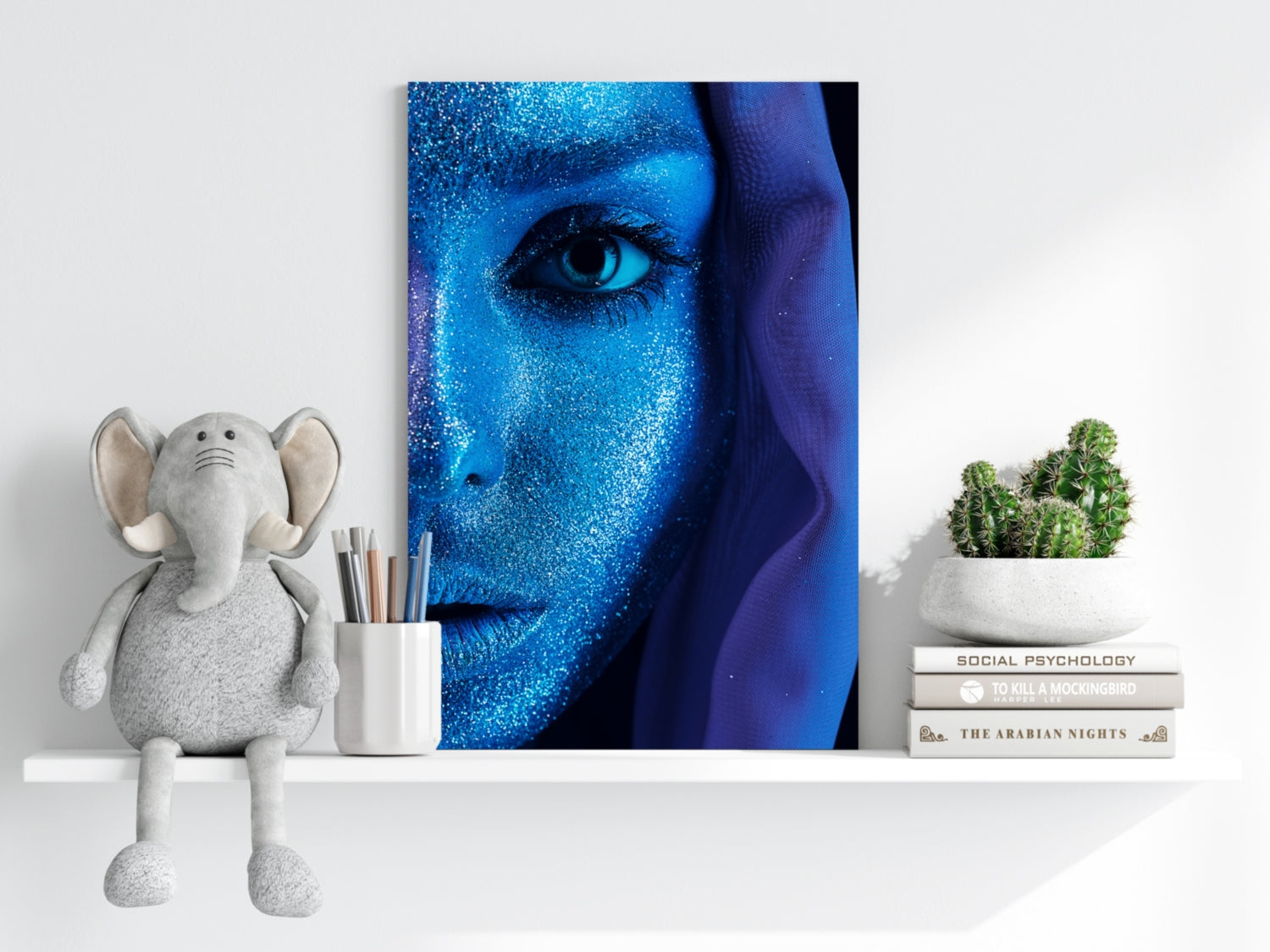 Woman Aluminum Print.