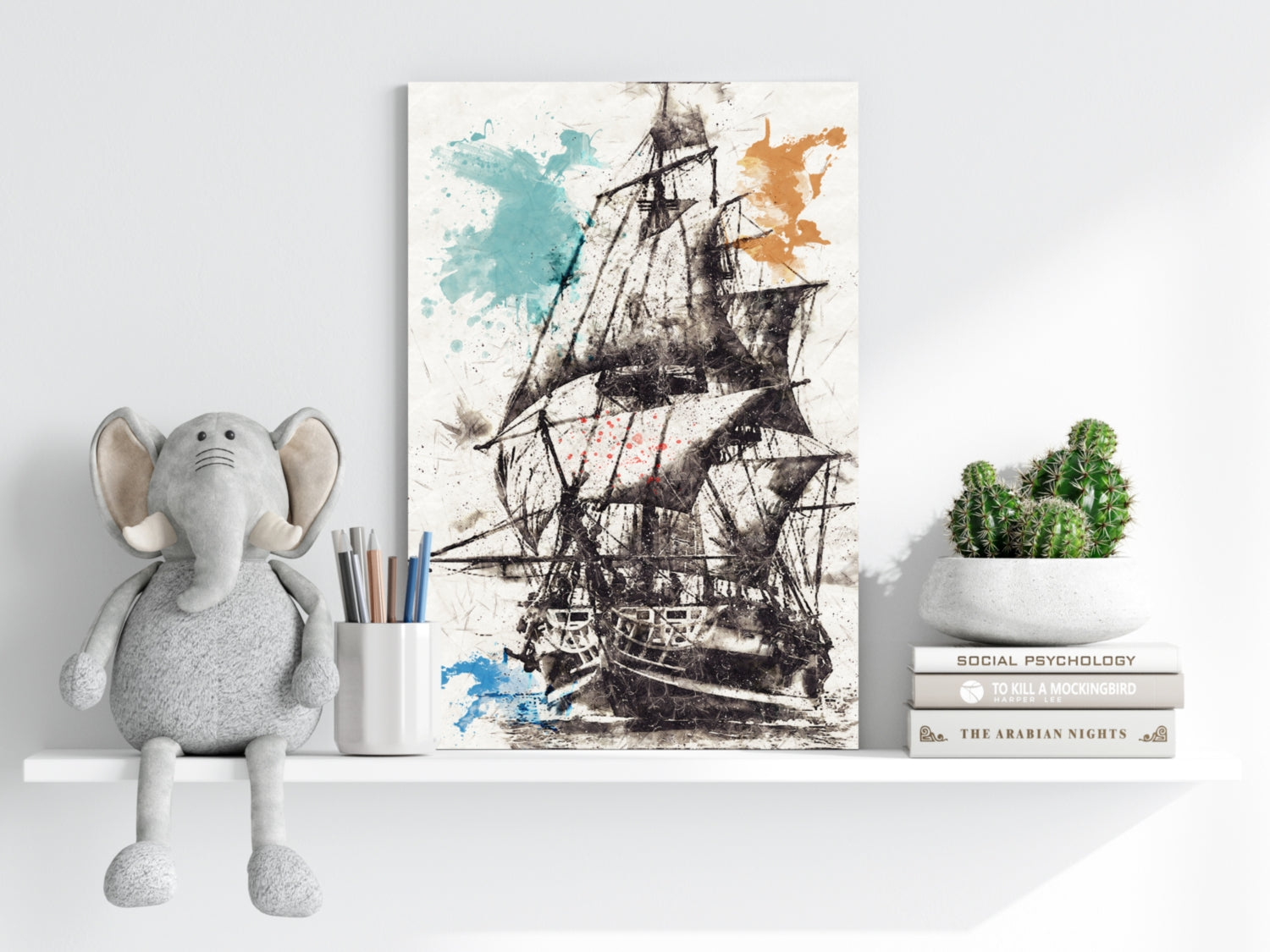 Ship Aluminum Print.