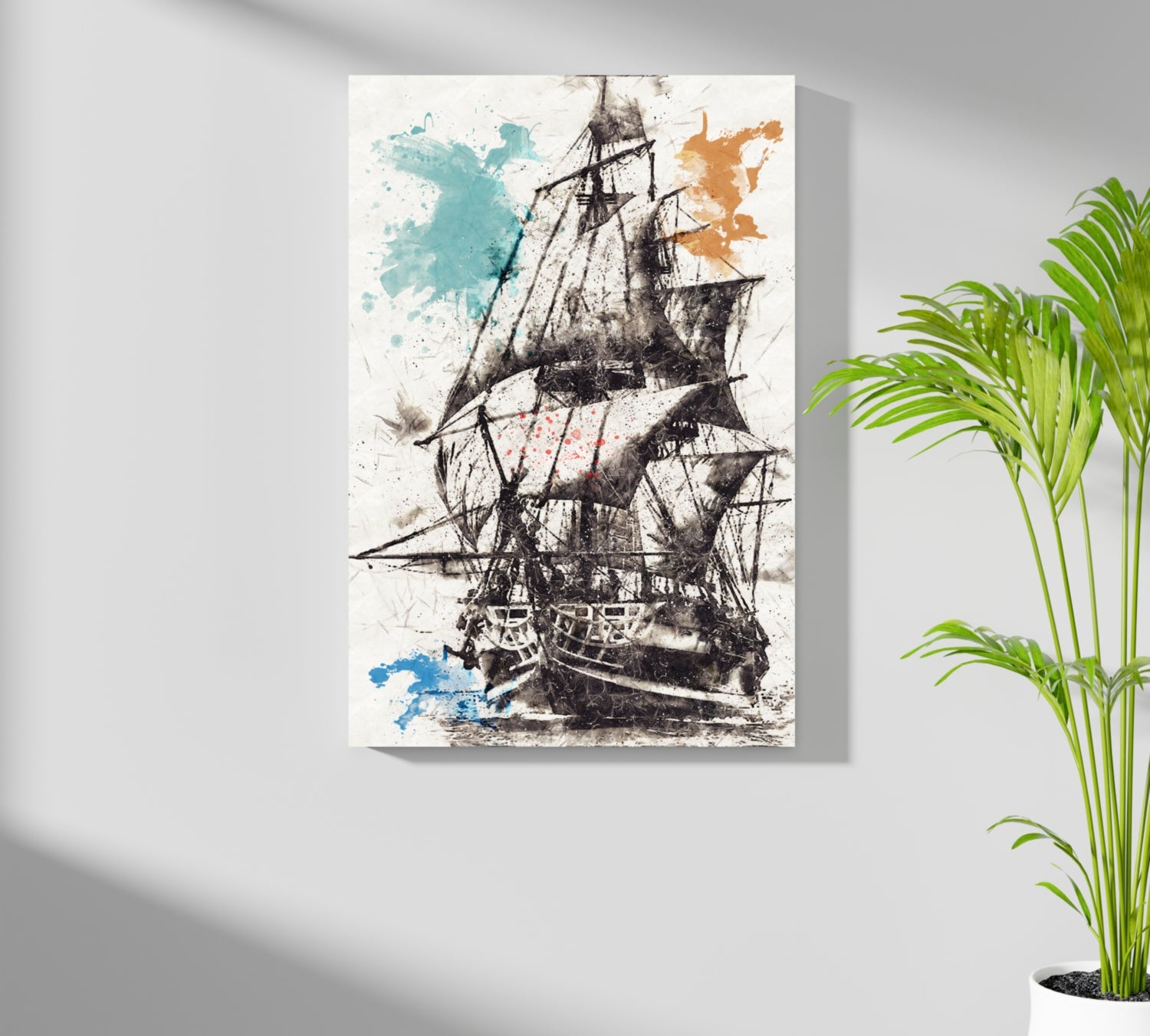 Ship Aluminum Print.