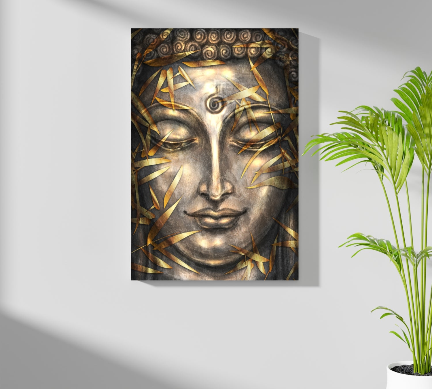 Buddha Aluminum Print.