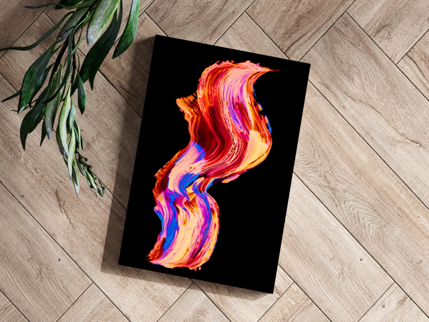 Abstract Art Aluminum Print.