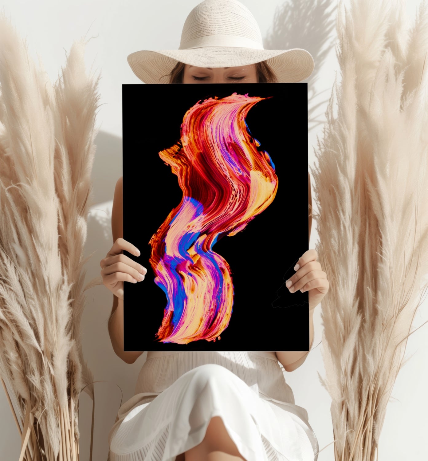 Abstract Art Aluminum Print.