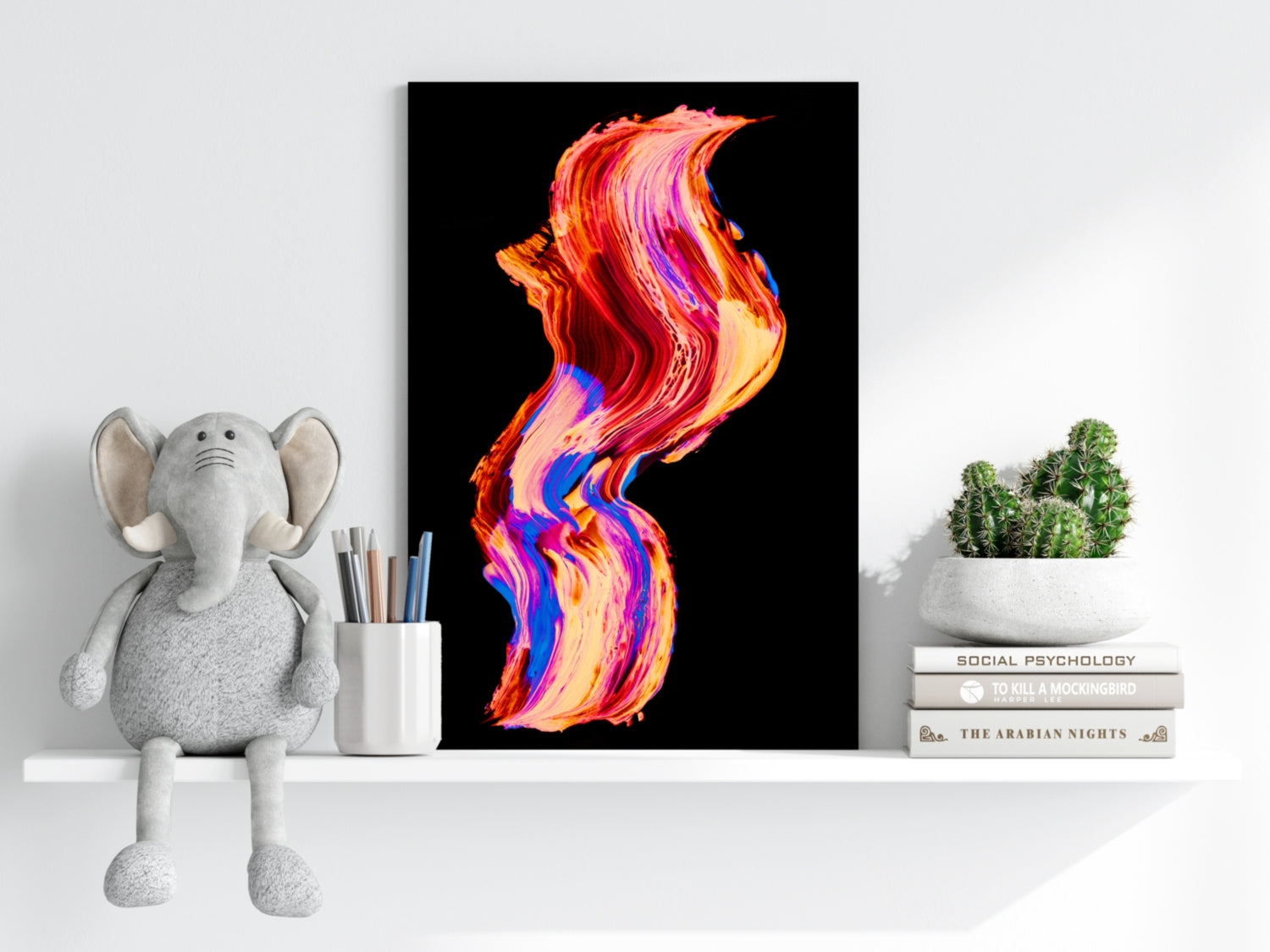 Abstract Art Aluminum Print.