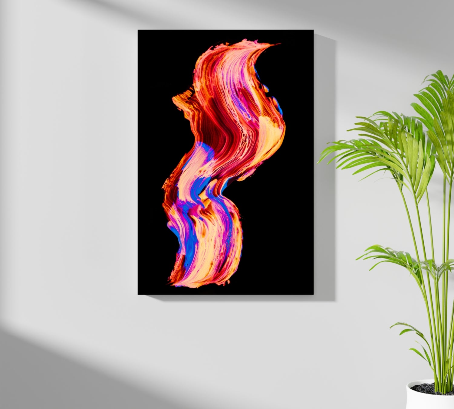 Abstract Art Aluminum Print.