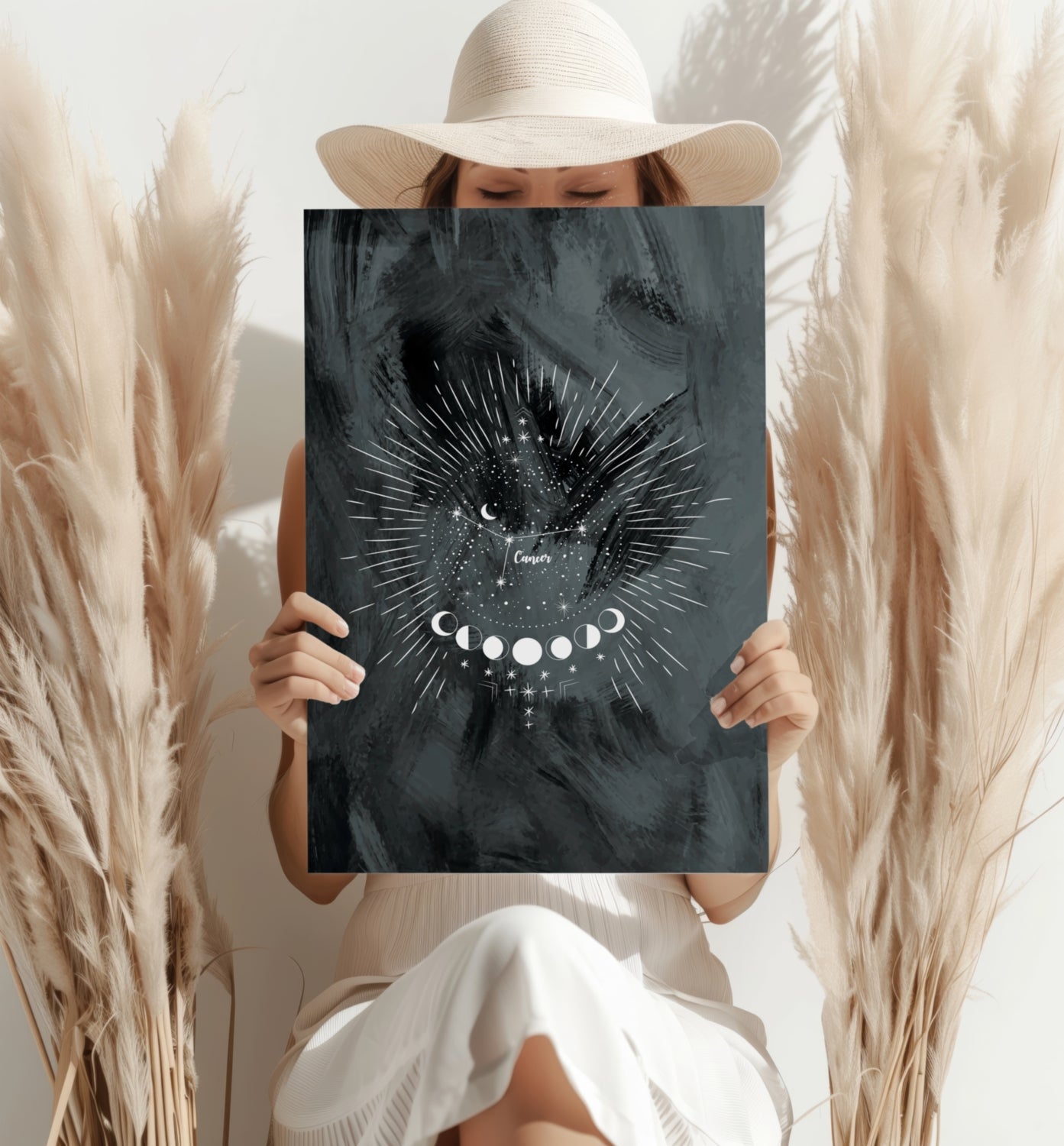 Cancer Aluminum Print.